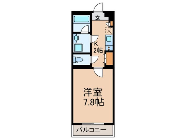 アイルエアポート羽田（303）の物件間取画像